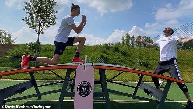 贝克汉姆大儿子球技,贝克汉姆成名瞬间
