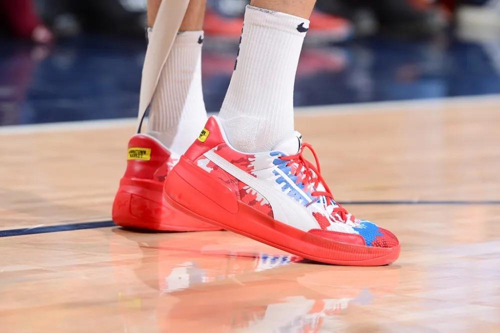 nba球星上脚球鞋22-23,掘金勇士季后赛上脚球鞋