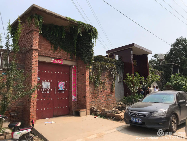 新安县铁门镇庙头村新旧照片对比,新安县庙头村的老照片