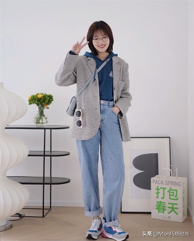 为什么我穿宽松款的卫衣显胖,为什么别人穿卫衣比你好看