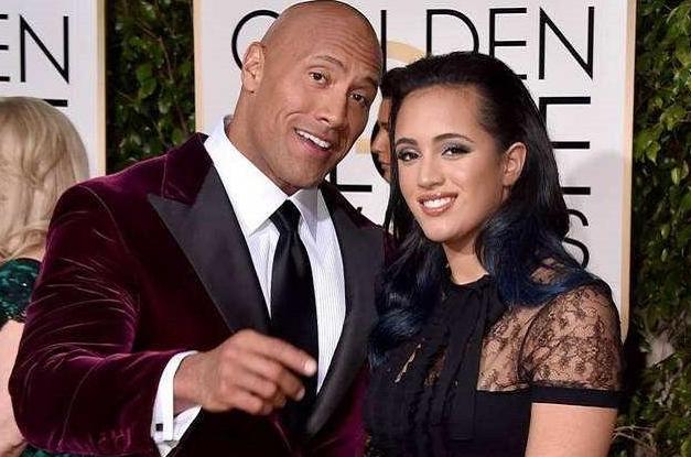 巨石强森金刚芭比,金刚强森女儿照片