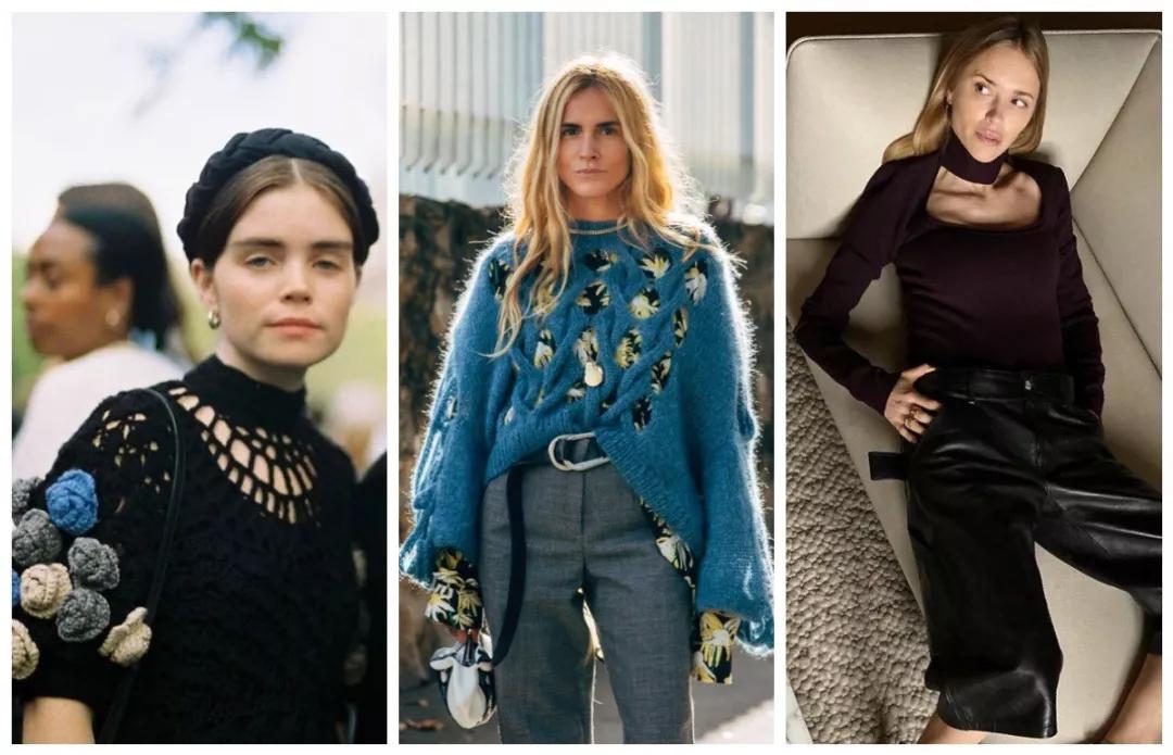 刘雯拉链毛衣哪个牌子好看,刘雯穿的熊图案毛衣