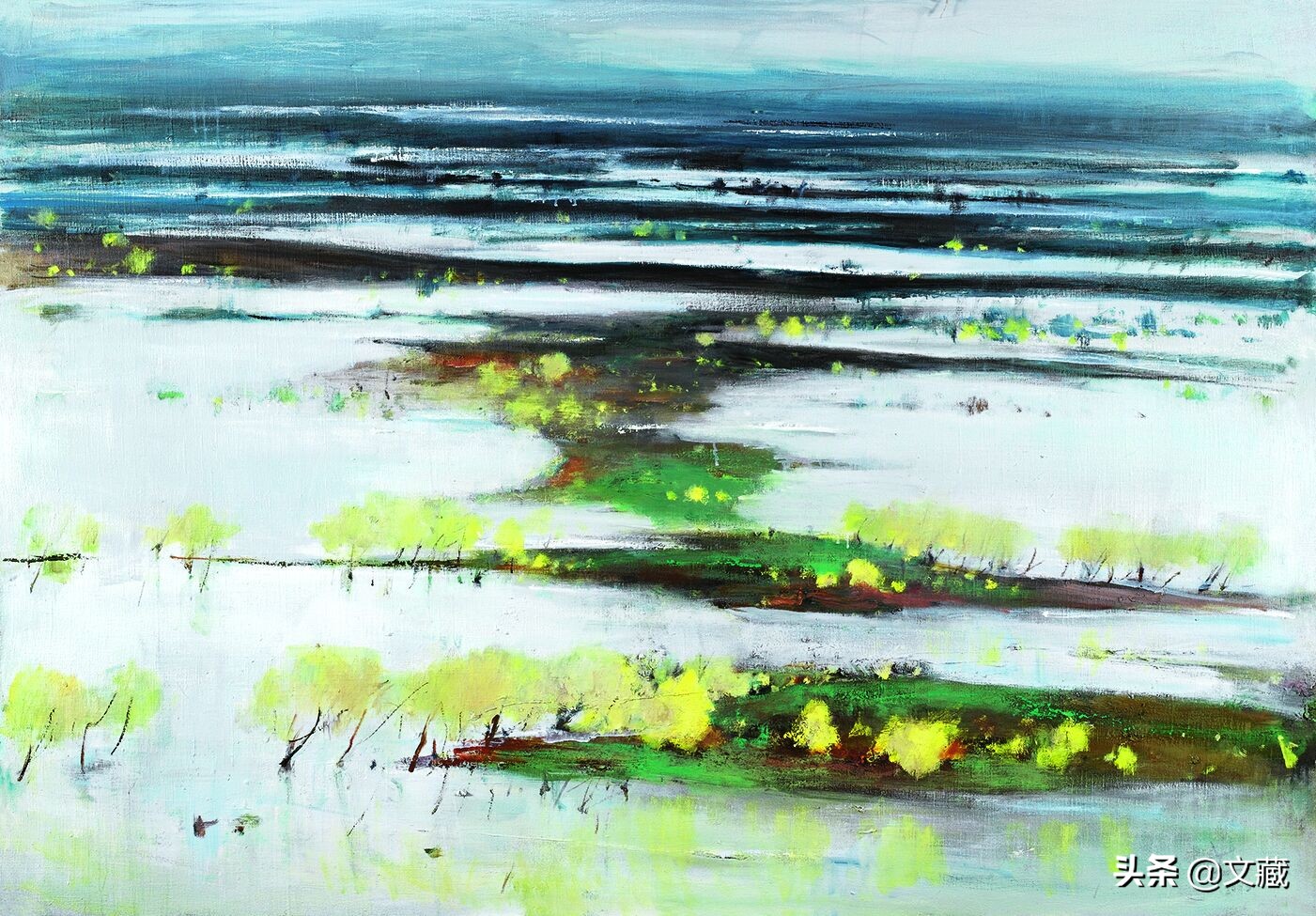 当代大师苏天赐除了是一位出色的画家，还写过大量古体诗