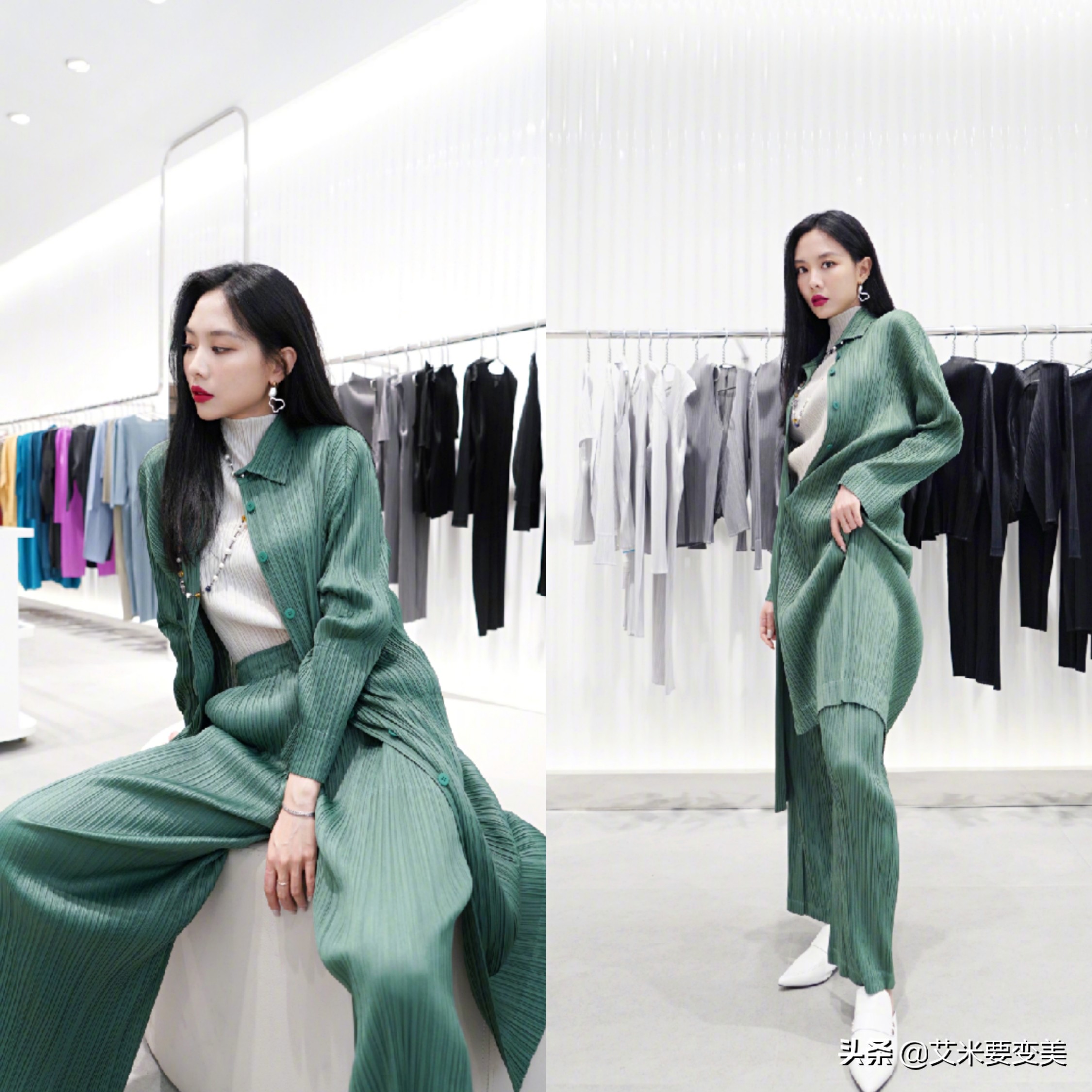 吹爆三宅一生，超强穿搭模板，这才是真正的时尚基础款