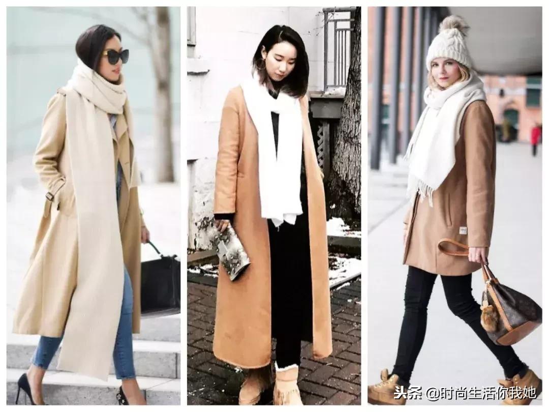 你穿“大衣+围巾”的样子，帅呆了！
