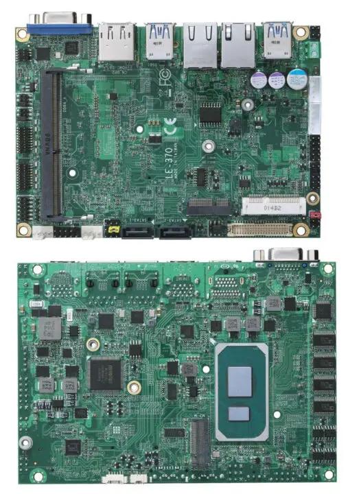 支持4个显示屏的TigerLakeUP3单板计算机