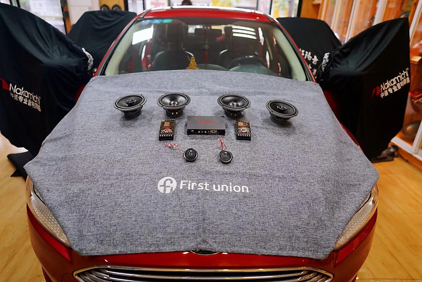 福特福克斯改装埃曼德高汽车音响,6喇叭+DSP超值套餐方案