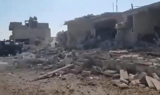 俄叙联军空袭土耳其,俄叙联军陆空联合突袭叛军据点