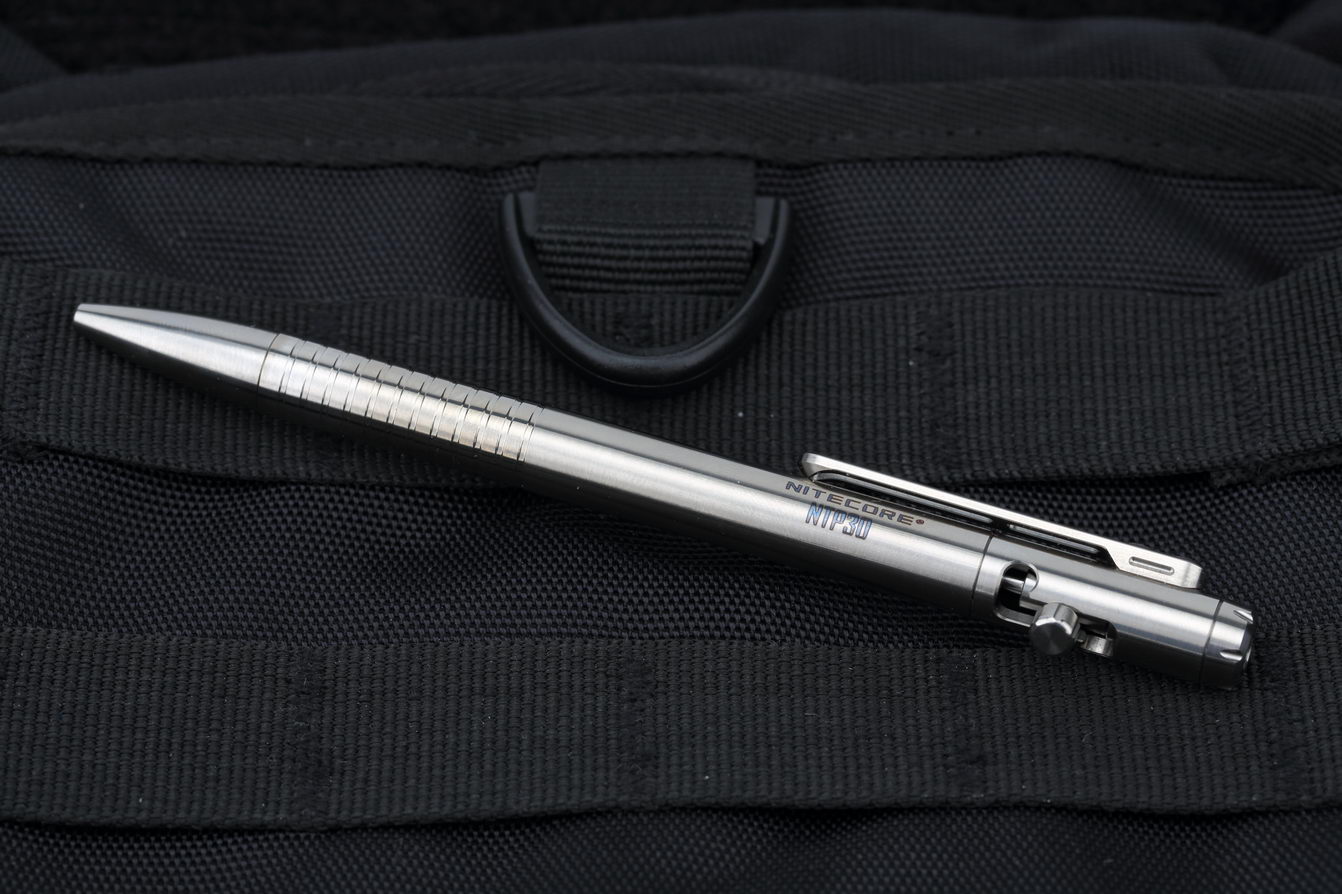 nitecore全系列评测,钛合金战术笔ntp30