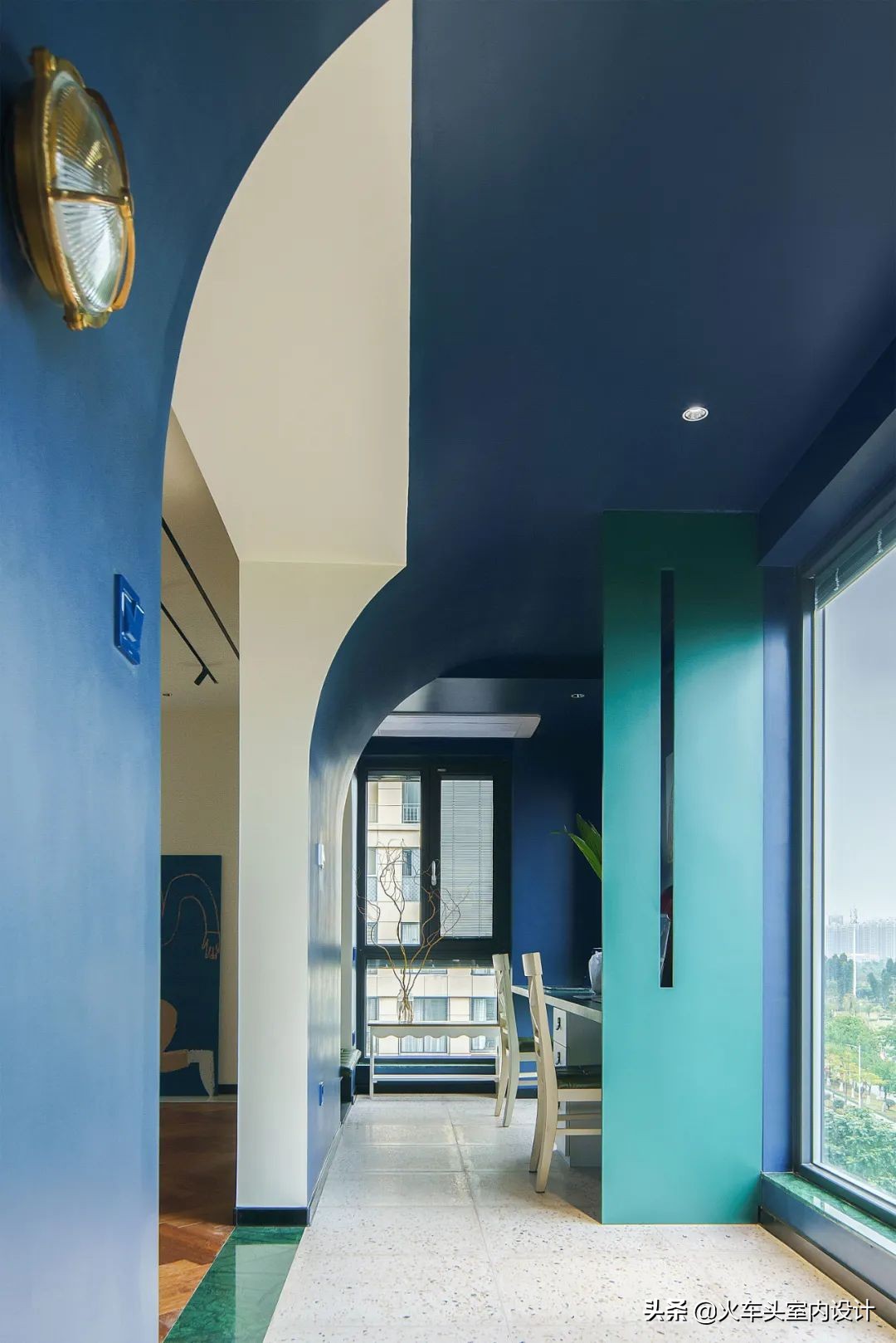 155㎡圆弧空间，三代同堂的无代沟共处