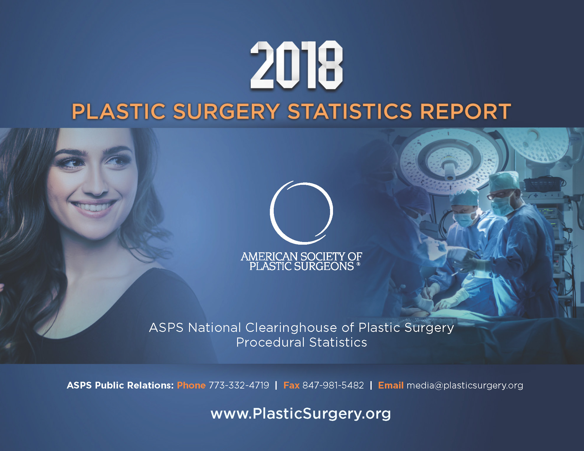 最新手术量大数据显示美国人整形最爱“面子和身材”