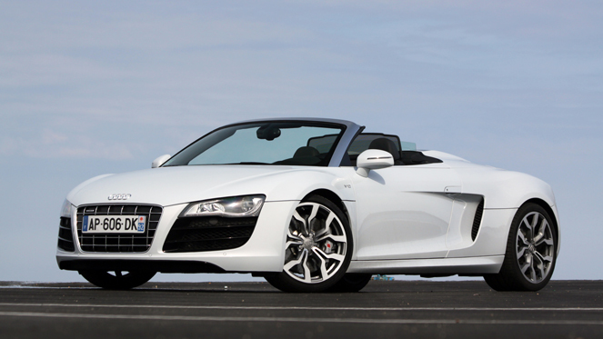 视频测试-奥迪R8V10Spyder:自由V10