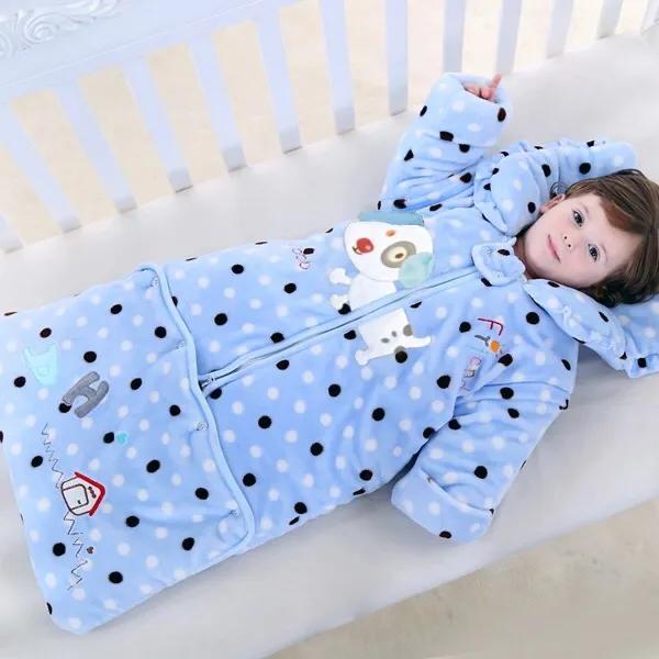 婴儿防惊跳睡袋,恒温睡袋真的有用吗