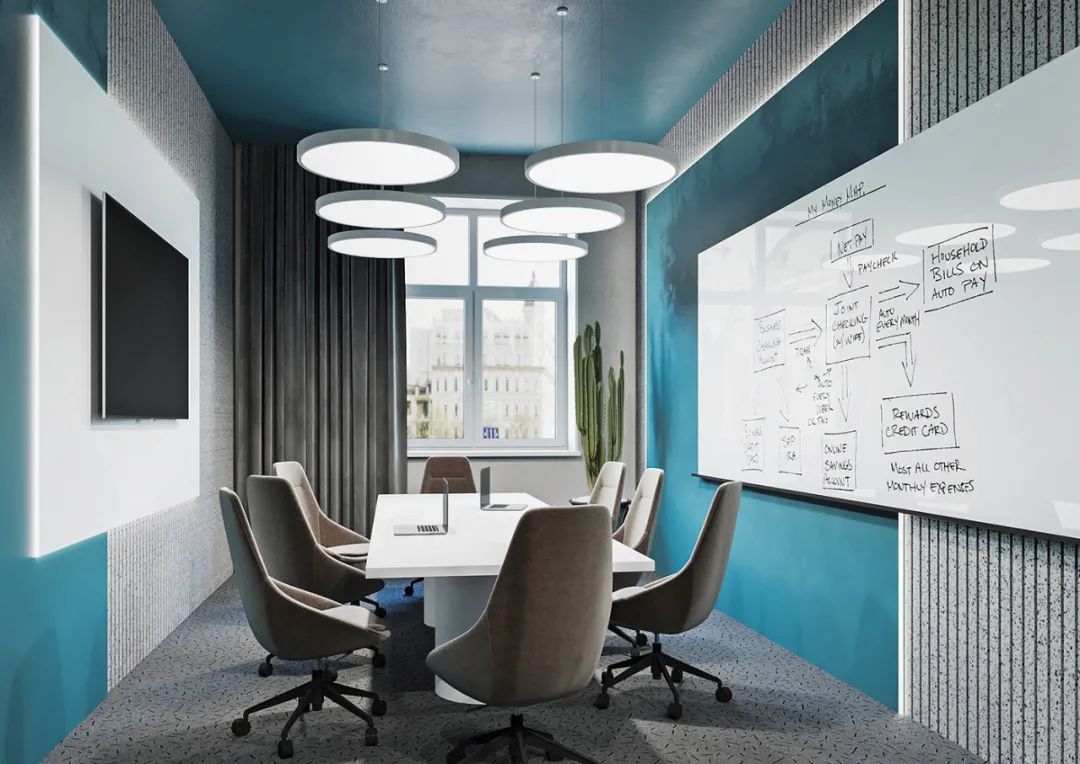 个性化高端办公空间设计200平方米,新型商业办公空间设计表现方法