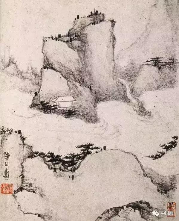 枯笔讲解,赏析枯笔