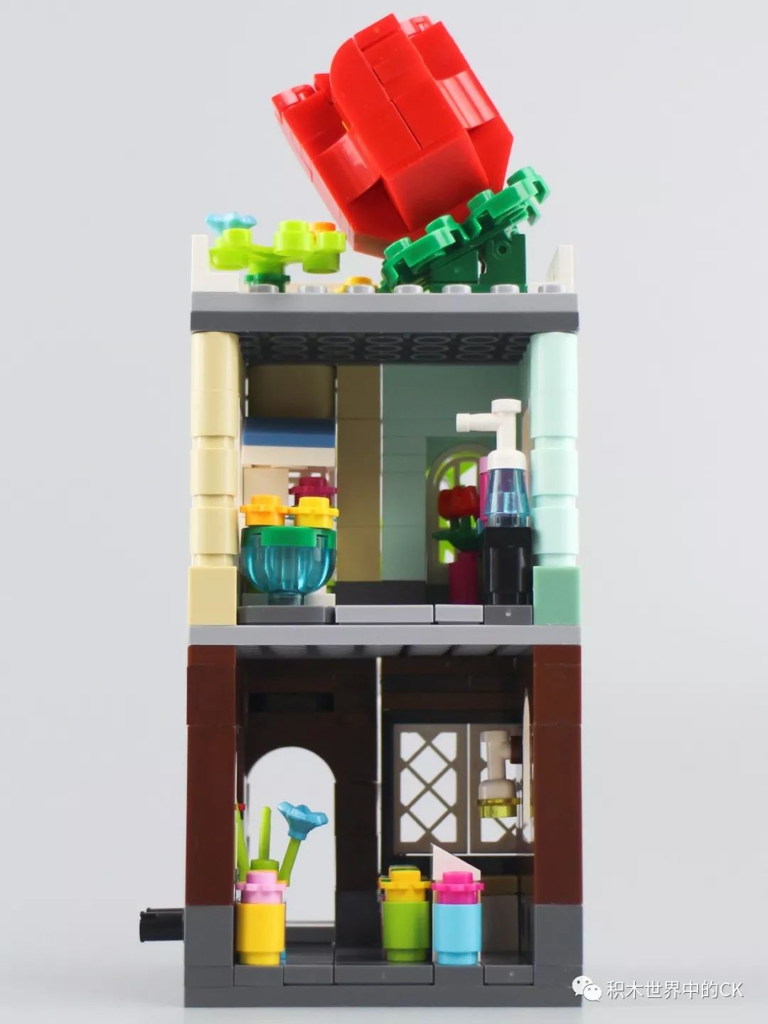 启蒙积木缤纷城市系列七款,启蒙积木街景系列八合一玩具