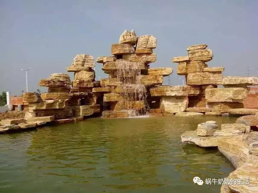 即墨人工大假山施工,大型假山施工全过程