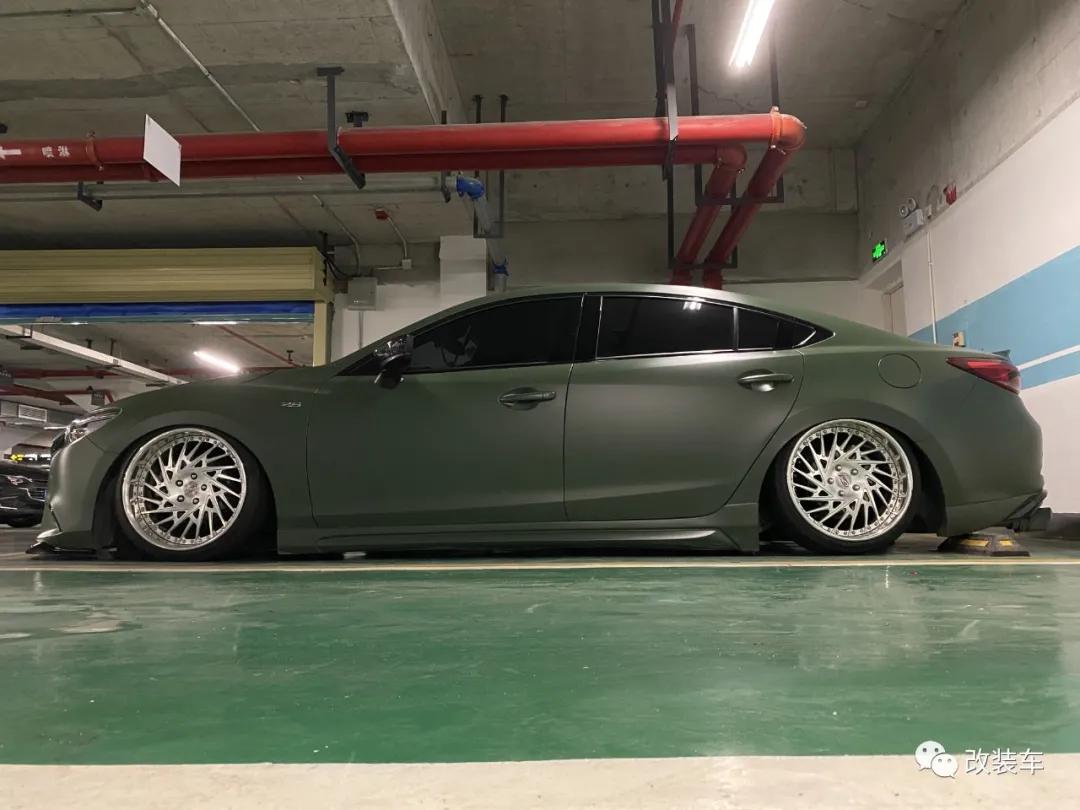 马自达阿特兹改装外观全过程,2018款马自达阿特兹改装