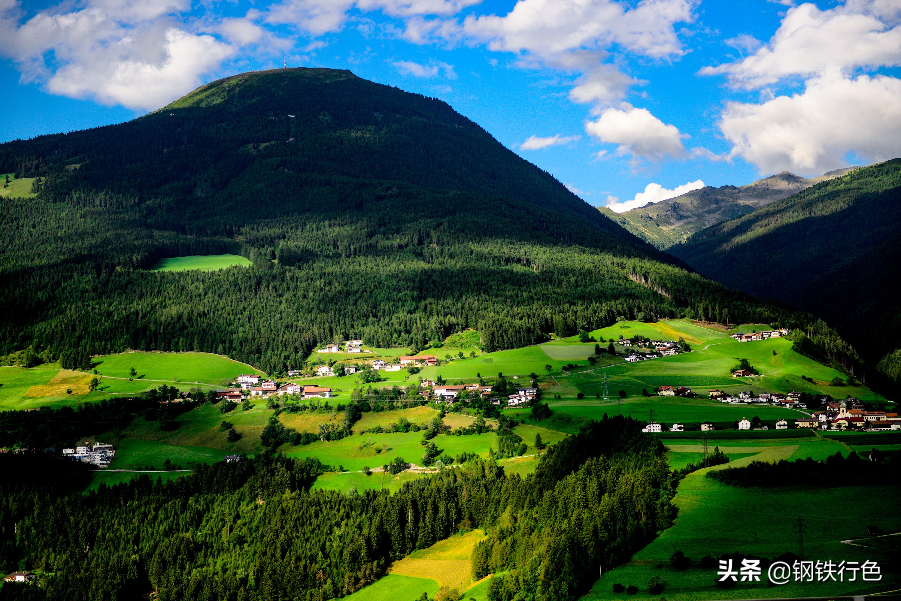 瑞士阿尔卑斯山脉风光游记,欧洲秘境纪实阿尔卑斯山脉