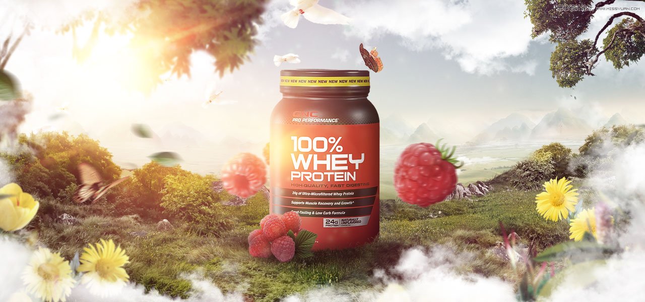 ps简单化妆品banner设计,化妆品的banner图设计教程