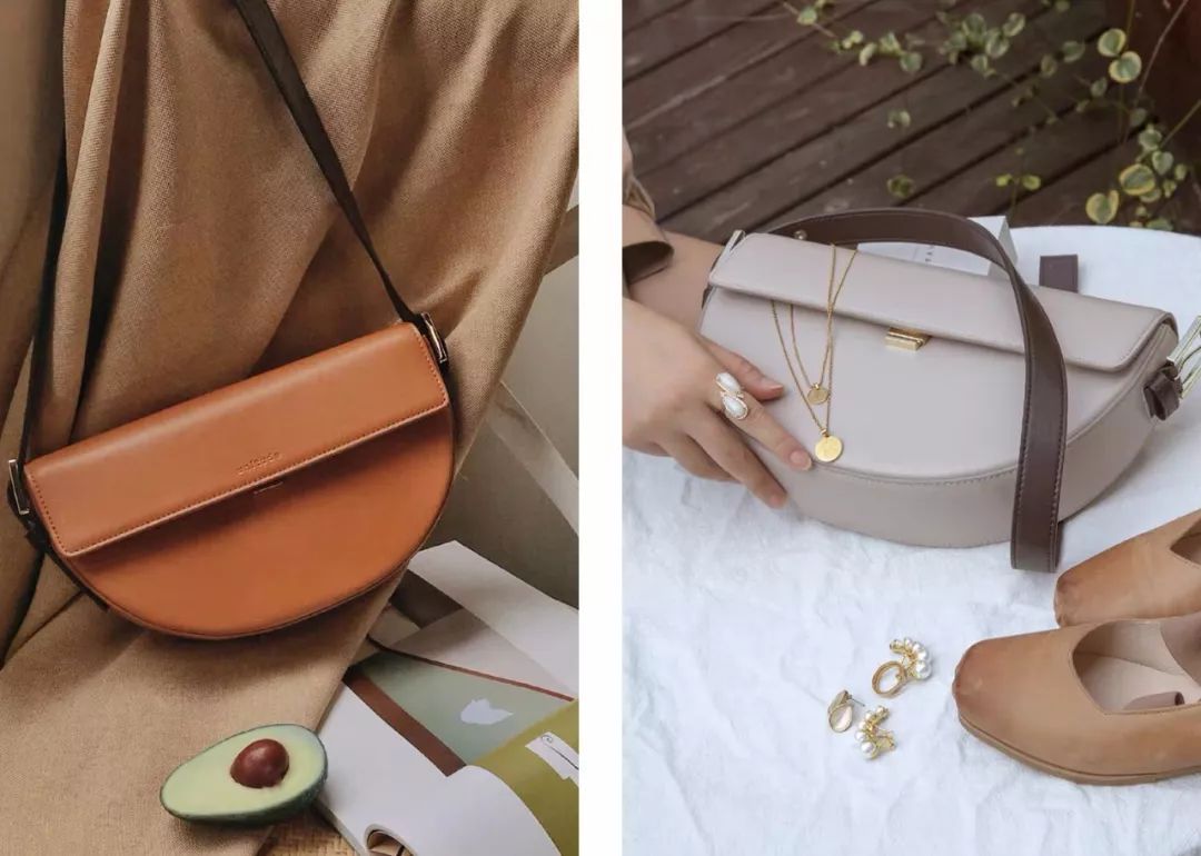 小众包包女2022新款百搭粉色,最近入手的小众包包