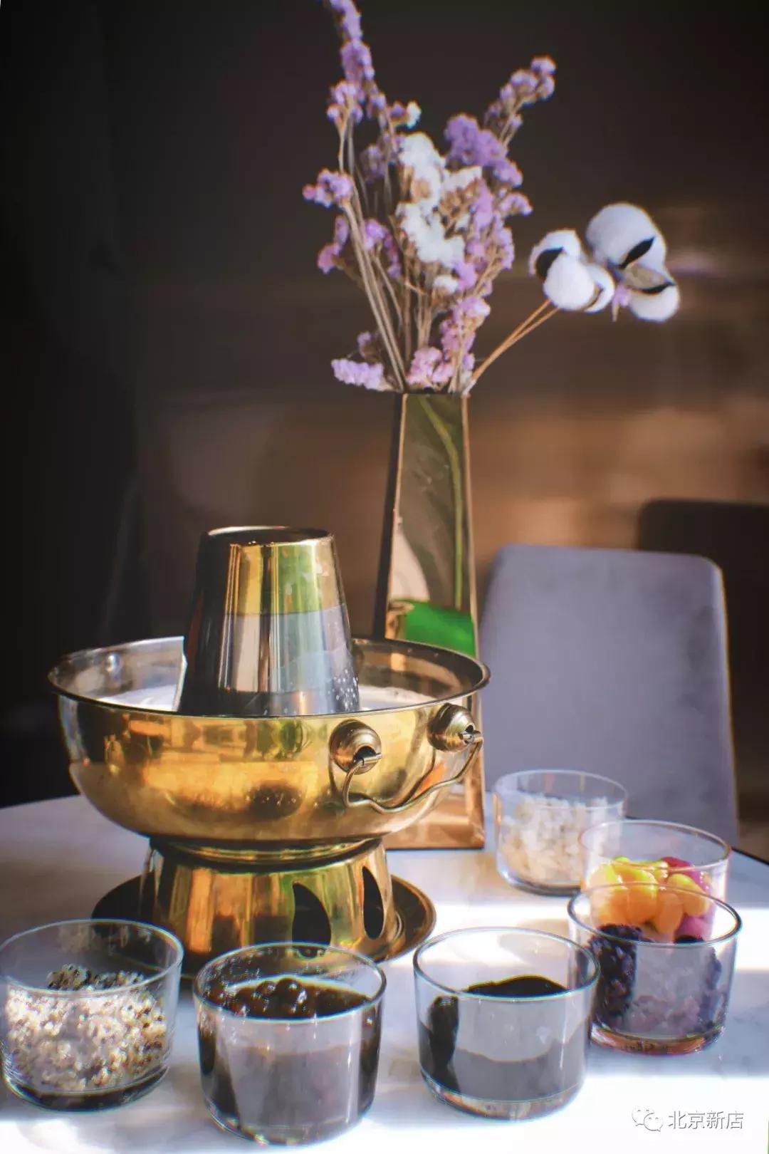 望京附近的老北京铜锅涮肉,老北京铜锅奶茶