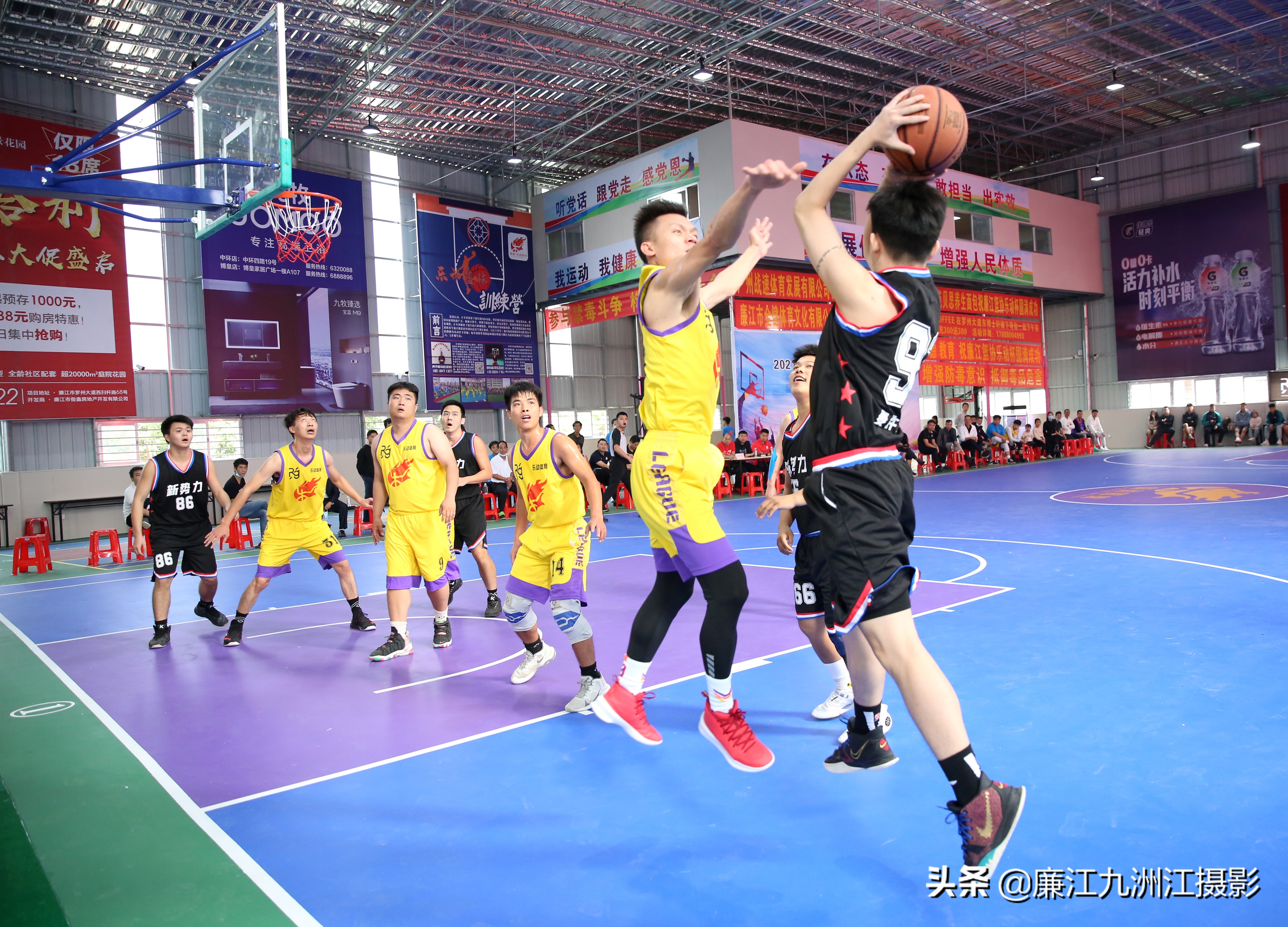 廉江市乐动体育馆,廉江乐动杯篮球比赛