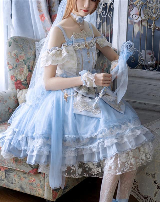 梨形身材适合穿什么款式的洛丽塔,肩膀宽适合穿什么洛丽塔