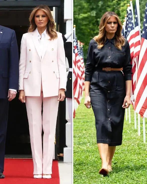 第一夫人的衣橱：梅拉尼娅2019年花多少钱在穿衣上？金额惊人