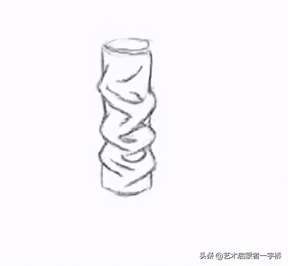 色彩布褶怎么画更好看,绘画教程衣服怎么画新手必看