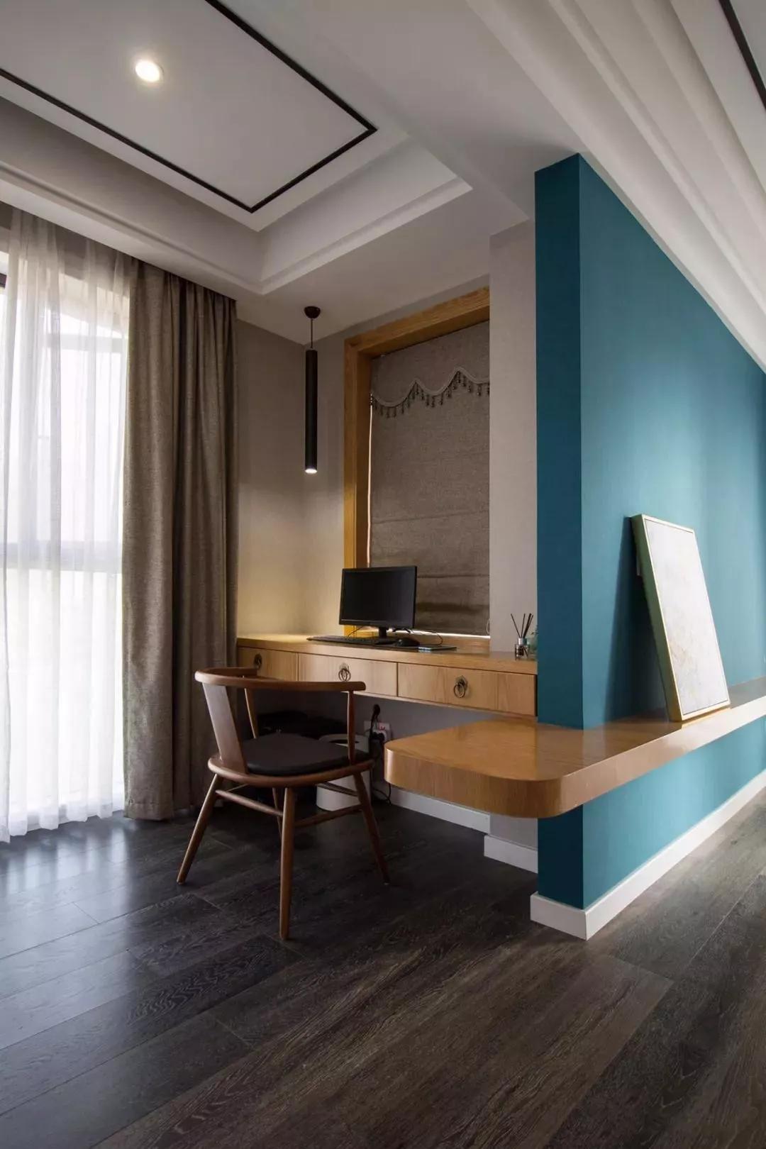 浅色中式电视柜一体背景墙,简单便宜的中式风格的电视墙