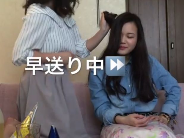 在自己脑袋上还原二次元头发的人们