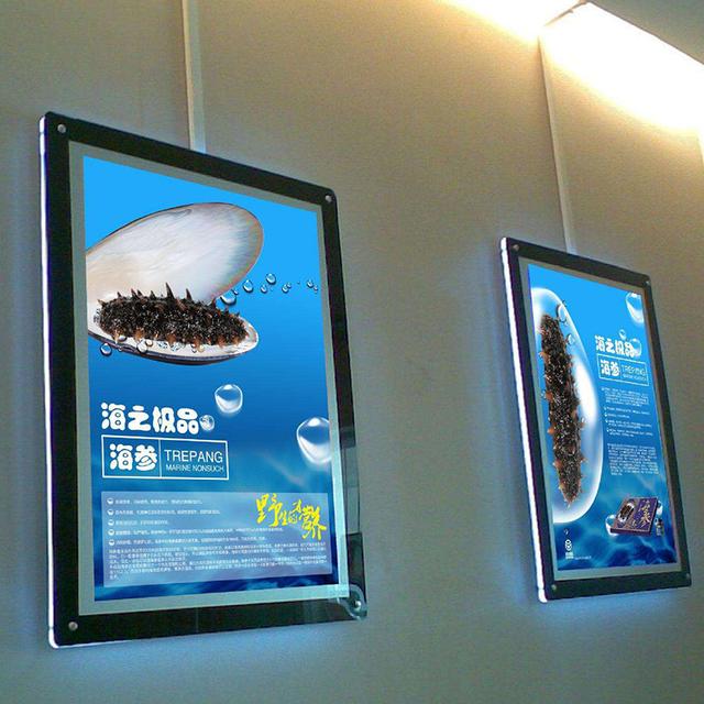 超薄灯箱有哪些型材,超薄广告灯箱分类