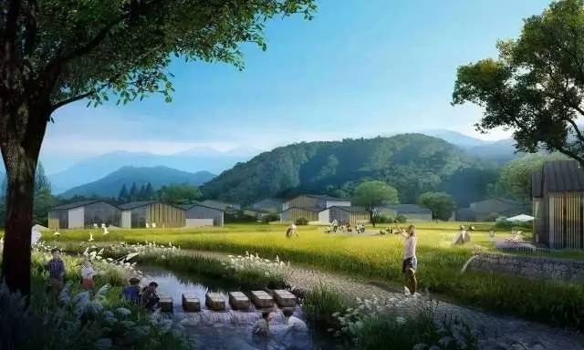 蓝城园林小镇规划,蓝城规划设计和建筑设计