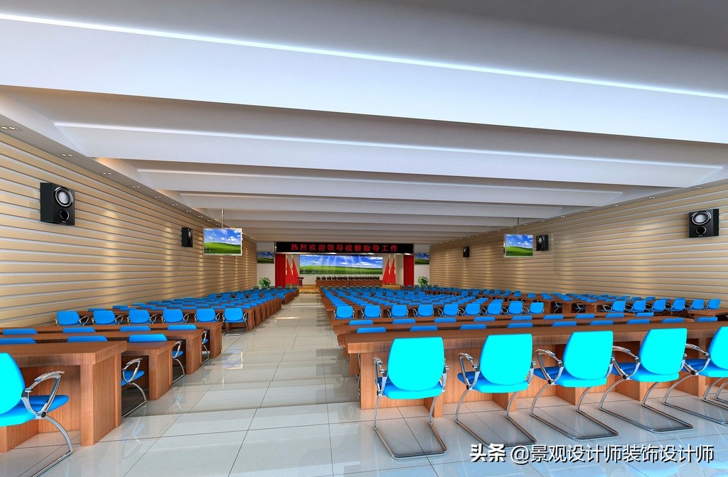 多功能厅设计案例参考图,家庭多功能厅装修效果图