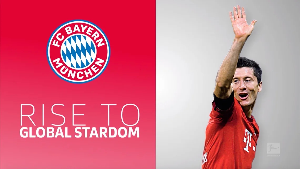 莱万创造德甲半程进球新纪录,莱万欧冠德甲排名