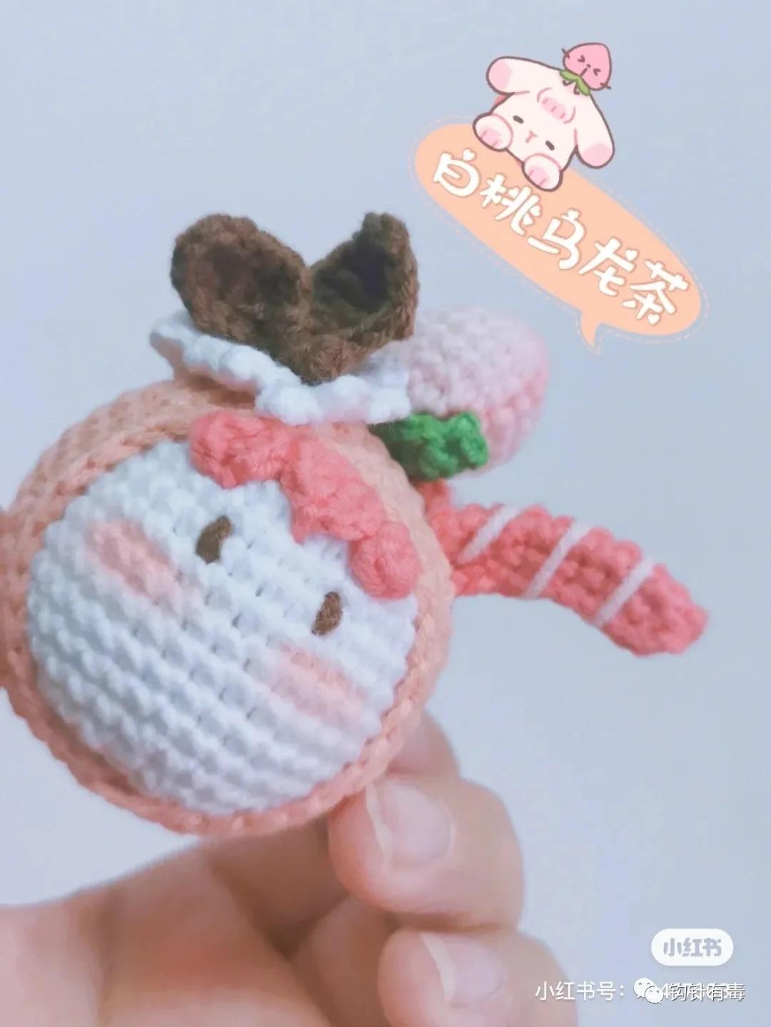 最火四角钩针花样图案,怪丸子钩针编织图解