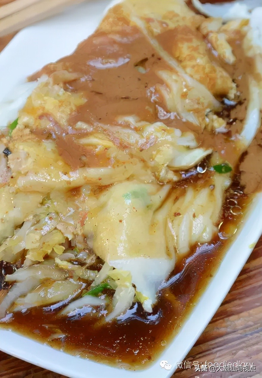 潮州哪里肠粉放花生酱,外地人吃潮州花生酱肠粉