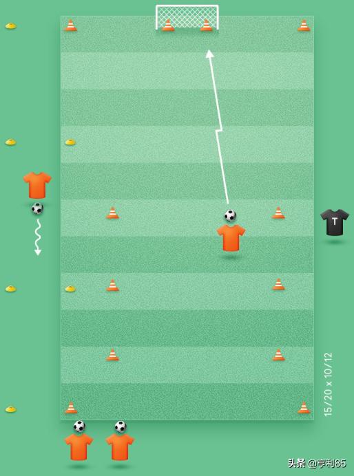 荷兰训练射门,荷兰足球启蒙教程