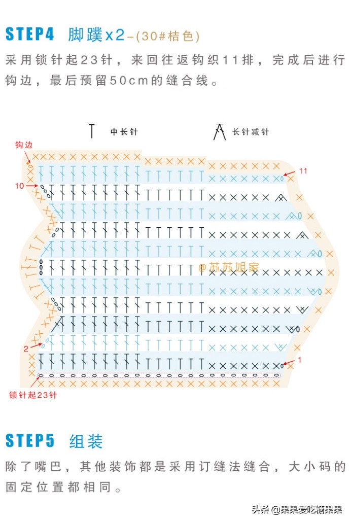 宝宝睡袋钩织视频,儿童披风斗篷冬季钩织教程