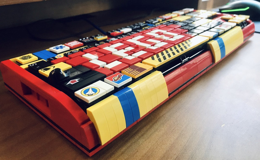 乐高机械键盘手工,乐高键盘值得买