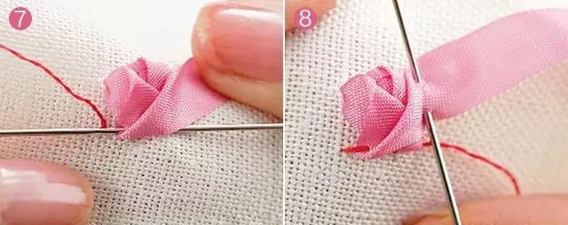 一根针绣花边方法,一根针绣出一个星空