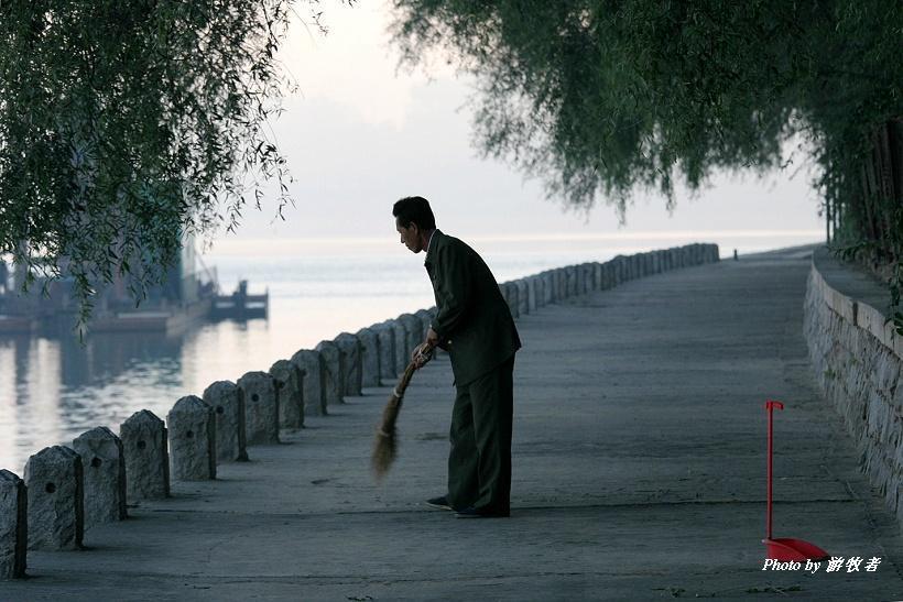 朝鲜的空气总是灰蒙蒙的,朝鲜雾霾