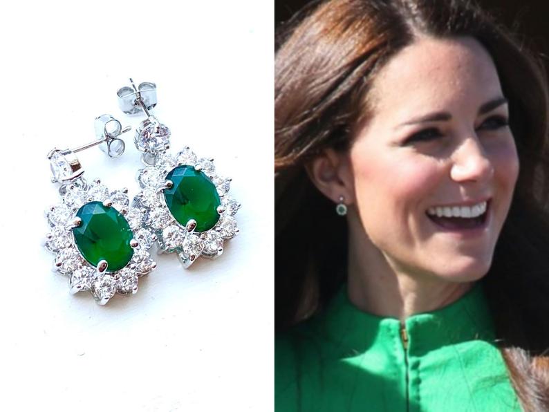 凯特王妃珍贵珠宝,凯特王妃绿宝石