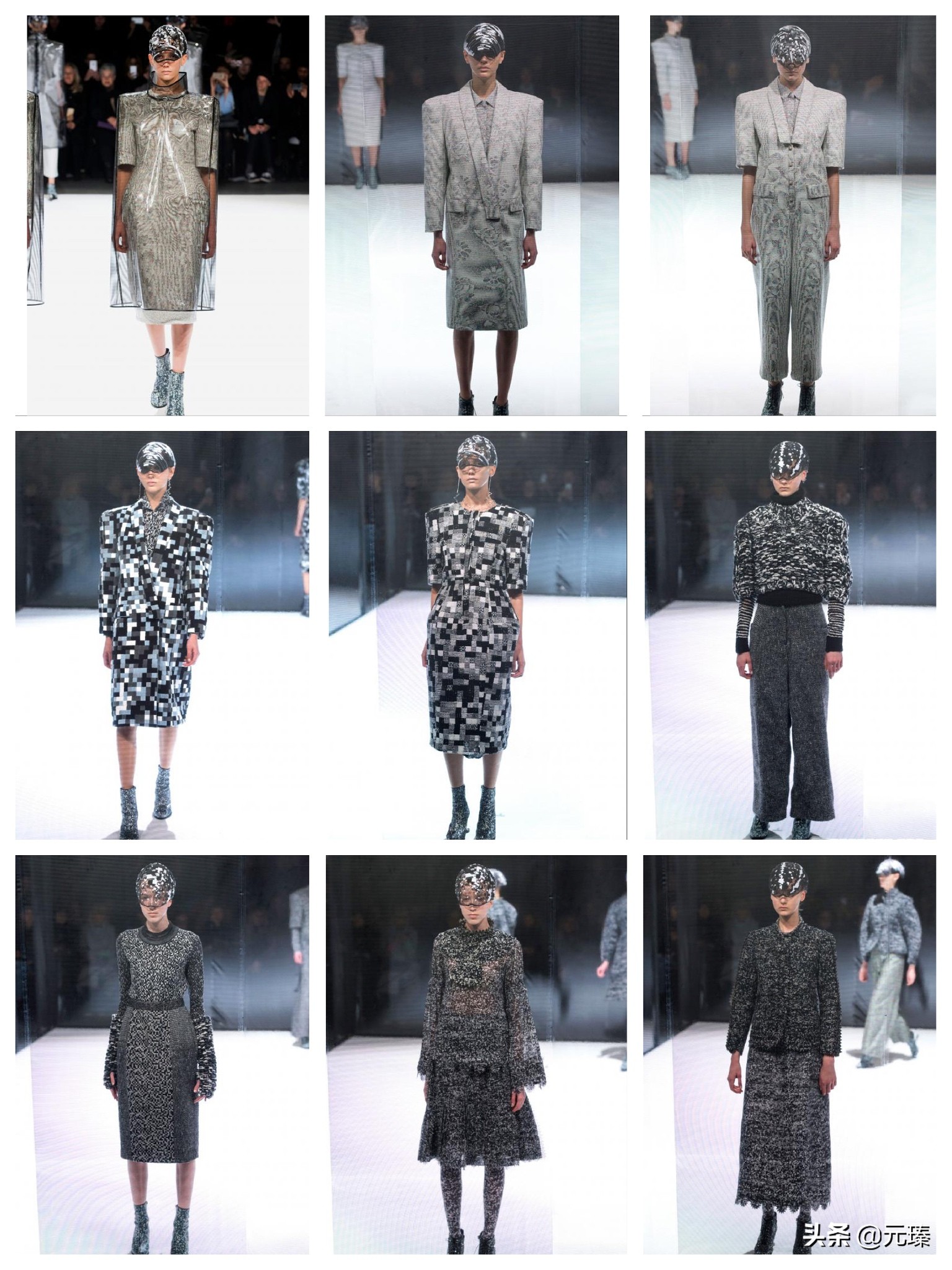 川久保玲时装秀经典款,川久保玲2017时装周