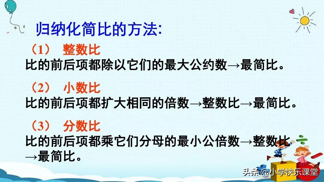 六年级下册数学比例的基本性质,人教版六年级数学比的基本性质