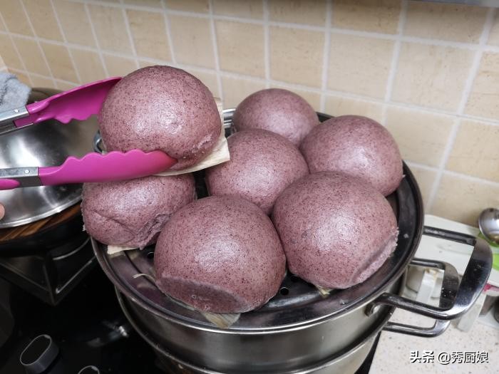 不要酵母发面蒸馒头的最好方法,我家蒸馒头方法