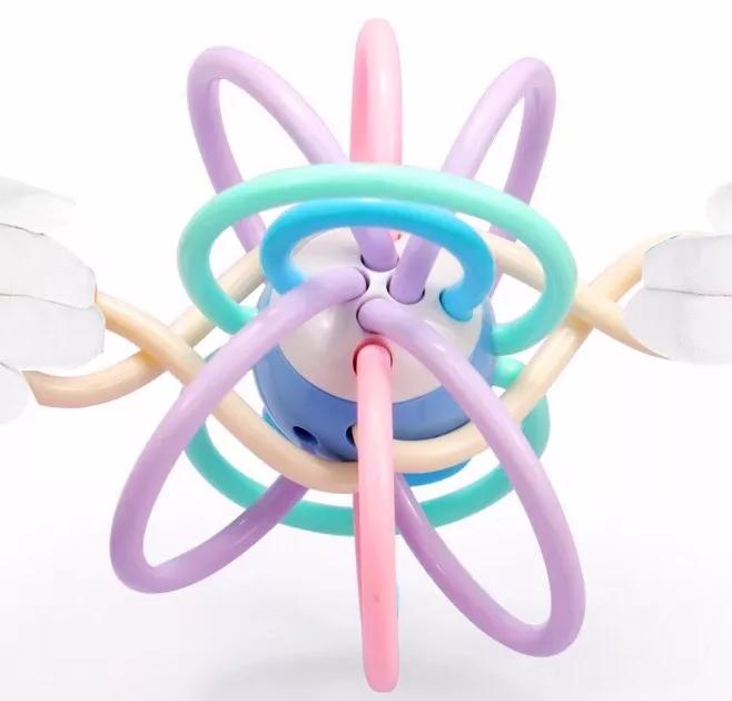 磨牙神器牙胶0-6岁儿童专用第一名,牙胶玩具婴儿0-6个月口欲期推荐