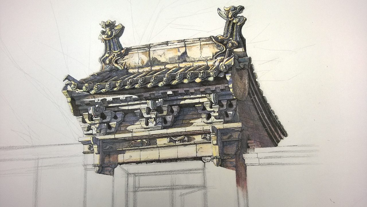 古建筑屋顶图片大全,古建筑屋顶小瓦做法