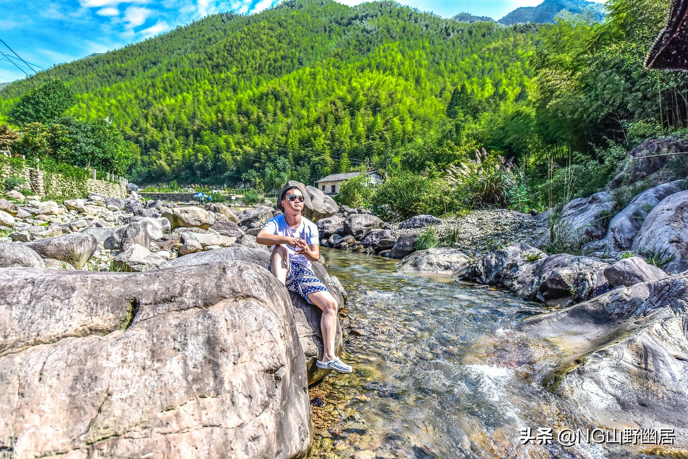 抓住暑假的尾巴峡谷漂流,趁着夏日的尾巴